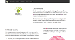 Desktop Screenshot of objectprofile.com